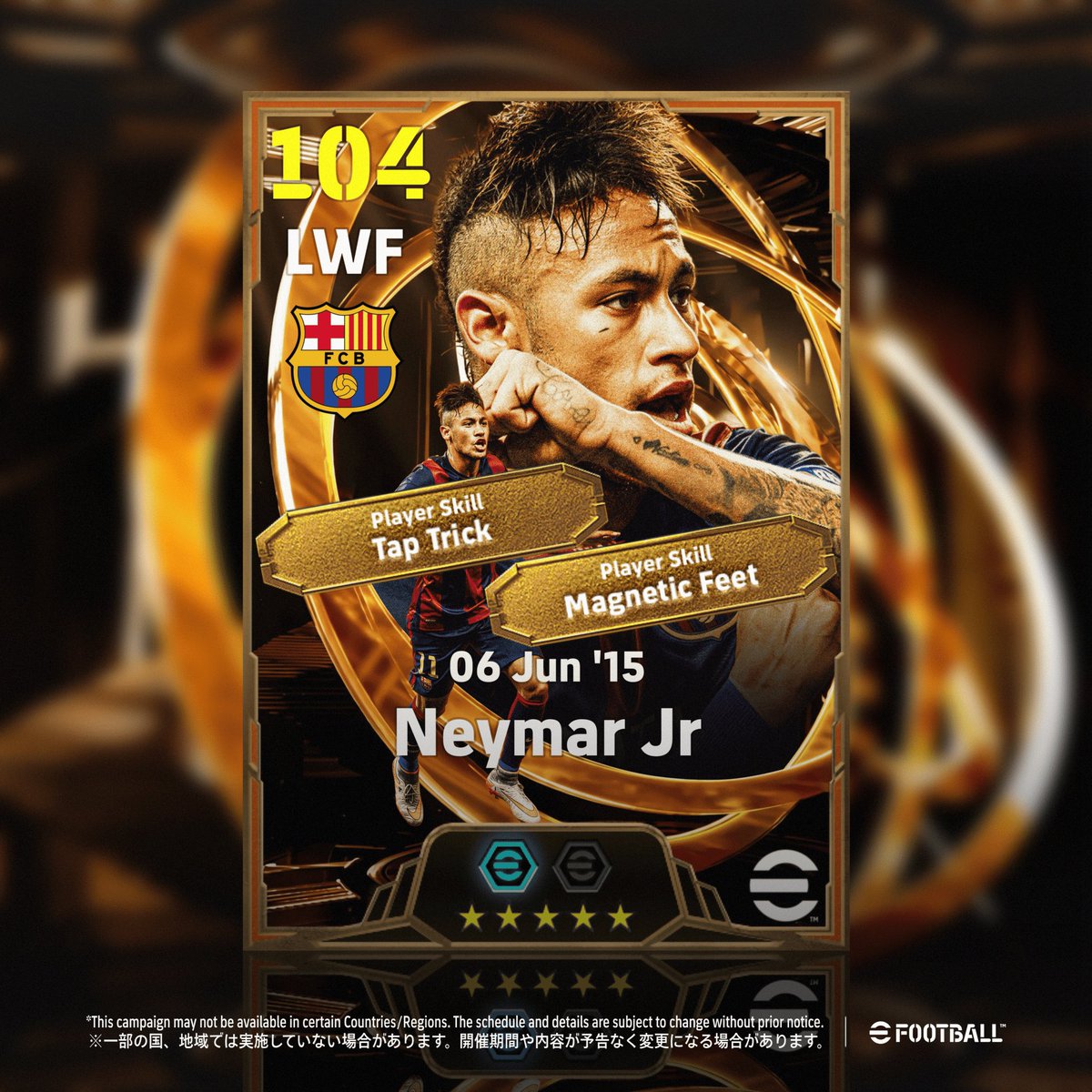 lasso_efootball's tweet photo. [concept] Neymar Jr
#イーフト #eFootball https://t.co/lDony3pOuC