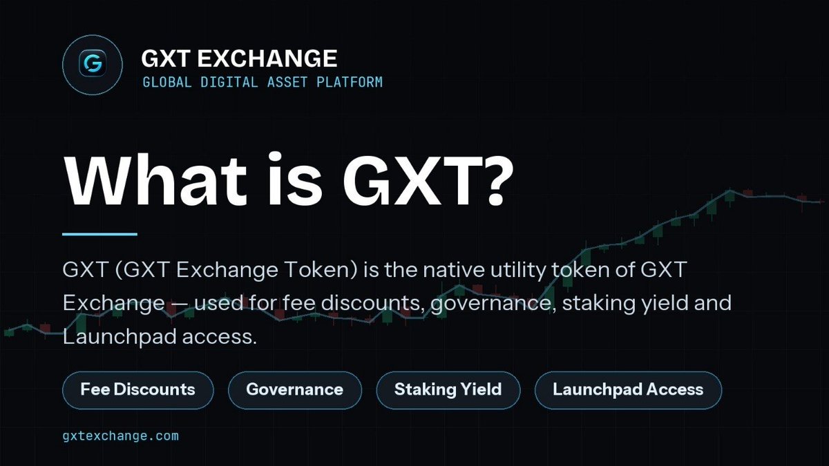 GXTExchangeIndo's tweet photo. 🚀 Apa itu GXT?

GXT (GXT Exchange Token) adalah token utilitas asli dari GXT Exchange - digunakan untuk diskon biaya, tata kelola, imbal hasil staking, dan akses ke Launchpad.

#GXTExchange #GXT #CryptoExchange #UtilityToken #Staking #Launchpad #Governance #FeeDiscounts #Web3 #BSC #Crypto #Blockchain #TokenUtility #GXTToken