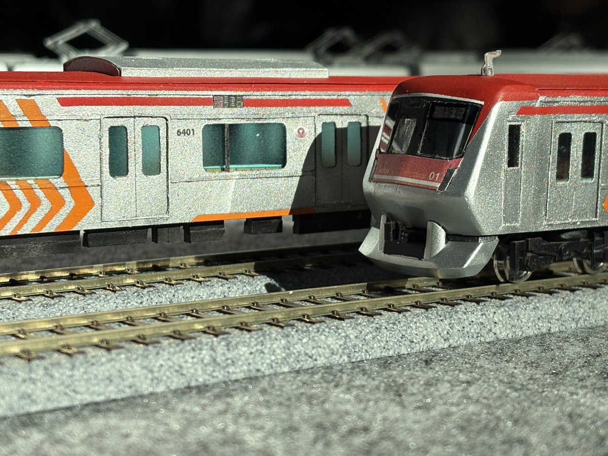 TRSC2250025's tweet photo. 鉄道模型コンテスト
モジュール部門→審査員特別賞(中等・高校)
HO車輌部門→理事長特別賞
をそれぞれ受賞しました。3日間通して様々な方にお越しいただきありがとうございました！
今年度の作品は、明日以降青葉台東急スクエア(〜8/12)で展示予定ですので、是非お越しください！
#鉄道模型コンテスト https://t.co/z3i2N5uLg2