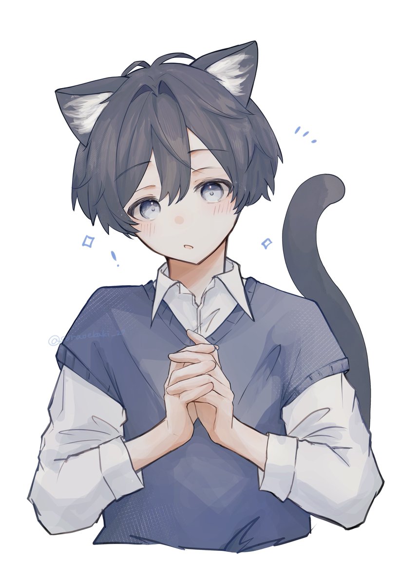 soraoekaki_27's tweet photo. にゃん🐈️
 #イラスト #illustration https://t.co/pZcOCzMC4t