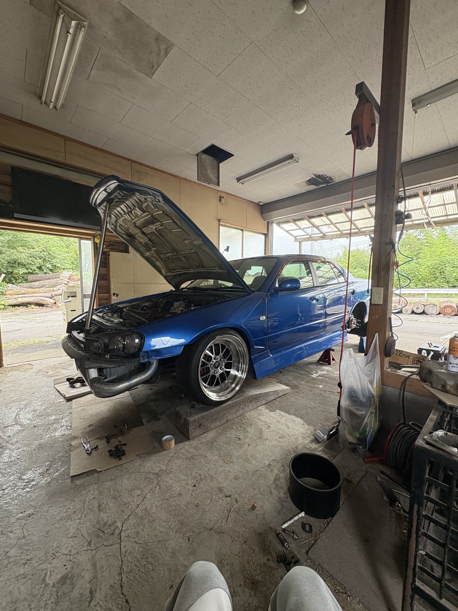 bynq_'s tweet photo. #日産乗りと繋がろう2026夏 
タービンブロー https://t.co/07tHmb8dQd