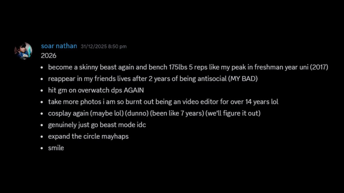 natharasho's tweet photo. deadass lost 57lbs in exactly 6 months to fit in the #lohen cosplay #imFr (who wanna style the wig)(I WILL PAY)
shoot next month with the bros in my living room (sept 28) (lowkey tryna lean down even harder) i don’t talk about this shit on the main holy #sidequest #NewProfilePic https://t.co/oZi3orbY4e