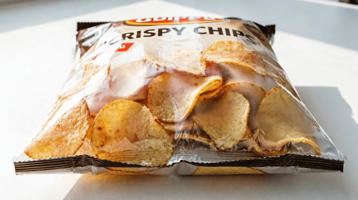 04_1985's tweet photo. Just grabbed a bag of crispy salted egg potato chips—perfect little snack to share with my roommate! Who’s your go-to snack buddy https://t.co/RiDPgs0FLe
