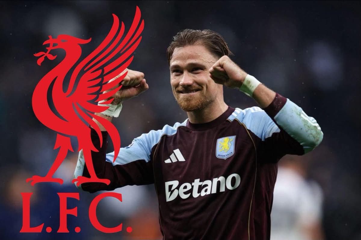 EOsahume's tweet photo. [🟢] Breaking News: Liverpool show strong interest in Matty Cash
(@pauljoyce) According to Paul Joyce, a Liverpool-focused sports journalist, Aston Villa's veteran right-back Matty Cash is being closely monitored by Liverpool's transfer team. If they need to strengthen in that position, Cash could be a suitable option.