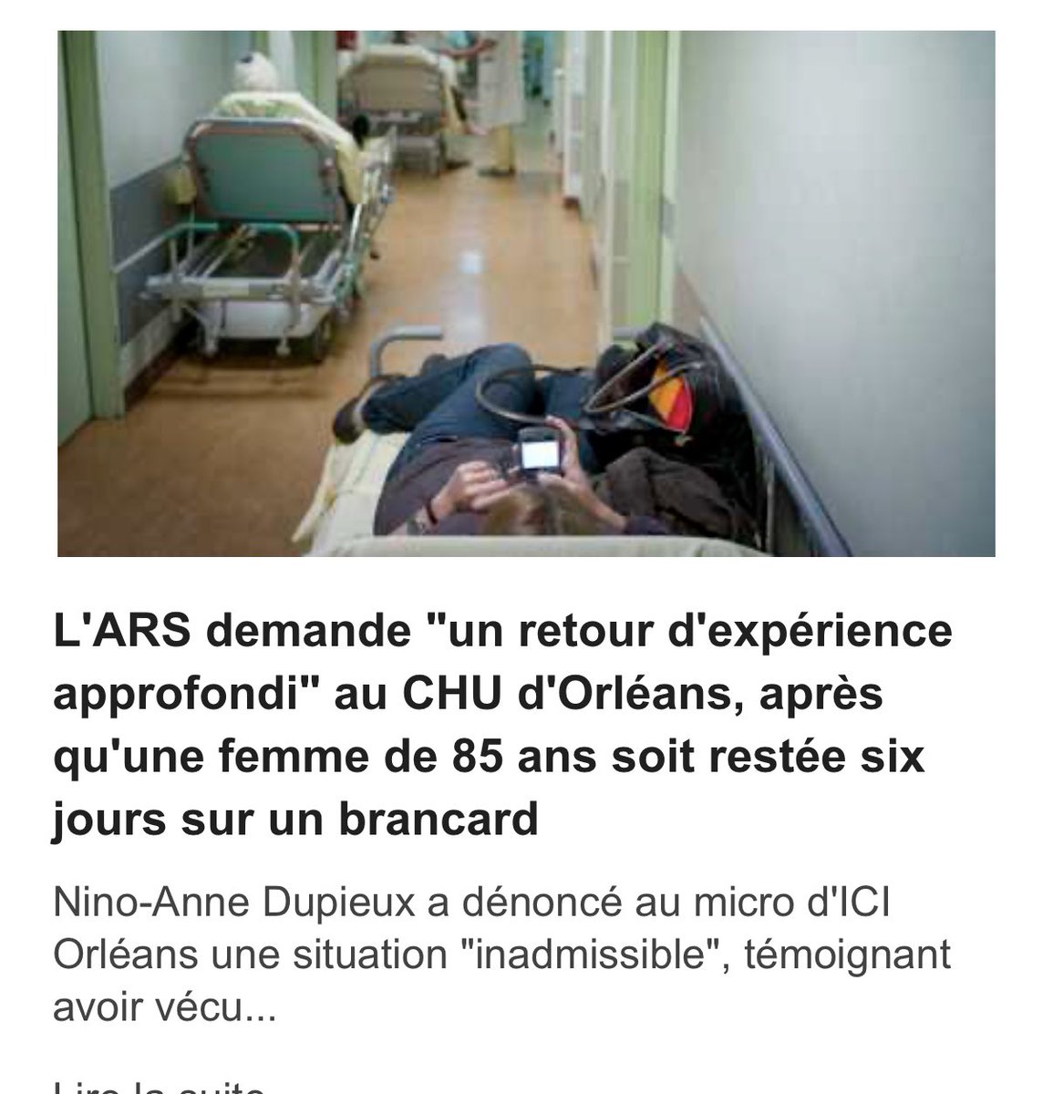 gkierzek's tweet photo. À qui? La direction? La ministre? Les deux........
Malheureusement les soignants médecins et paramédicaux subissent aussi et in fine leur responsabilité peut être mise en cause! https://t.co/tWnk3I49cW