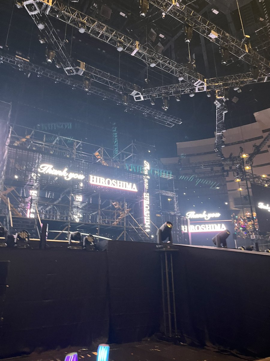 smofusaku's tweet photo. 広島2日目最高すぎた！
Lemino席ステージ近すぎてメンバーめっちゃ見えるし、
るんるんからファンサもらえてしぬ😇

 #櫻坂46
 #櫻坂46_Whatslonesome https://t.co/S2I5TqQmmQ