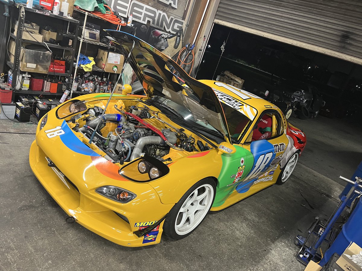 KatsukiTakafumi's tweet photo. 雑誌や映像でしか見た事がない凄いマシンをまさかチューニングする日が来るなんて思いませんでした https://t.co/25oHWbsMpE