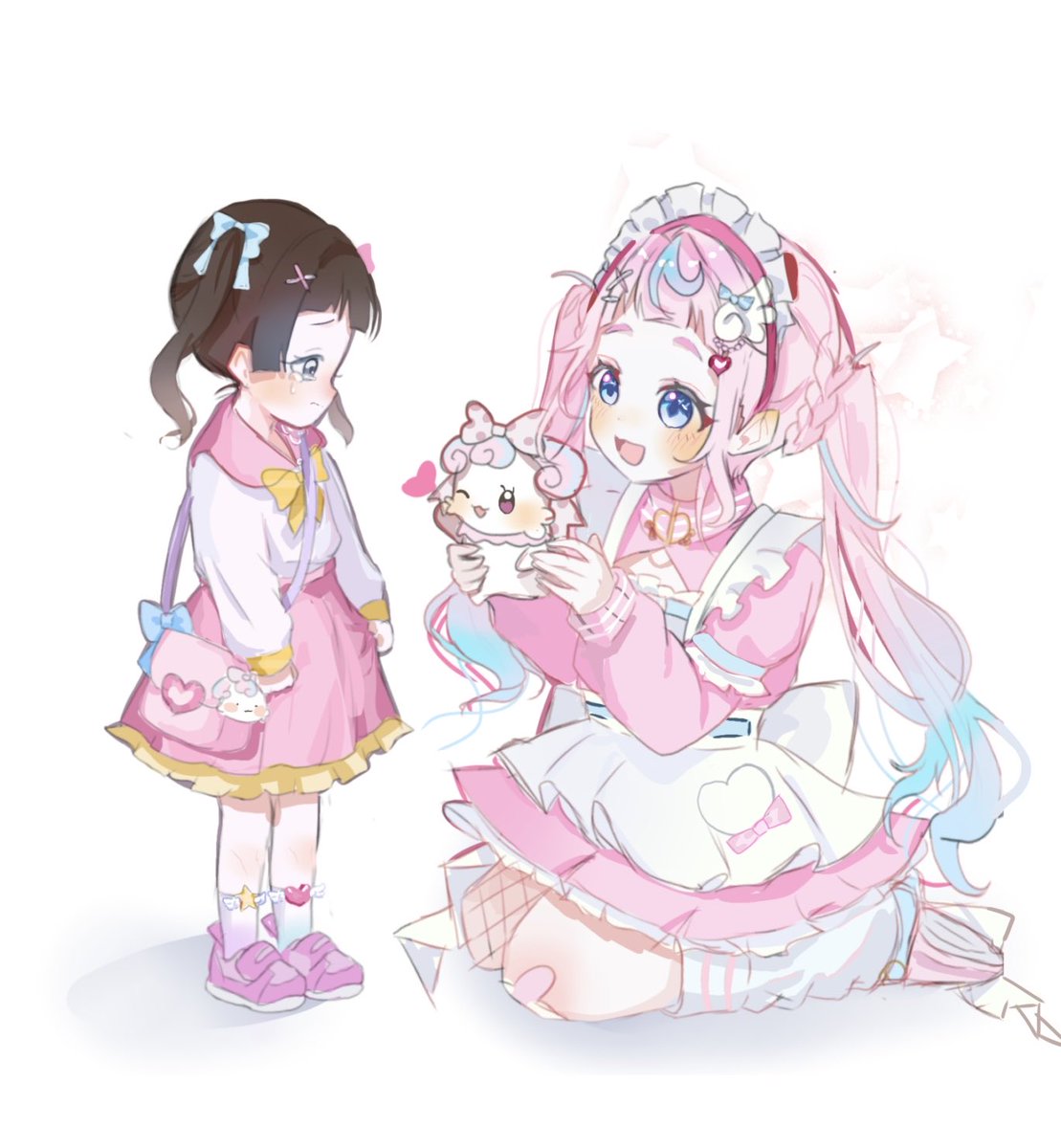atyapo_1158's tweet photo. 出会えた幸せ🍮💌
#ぷりん・あーと・もーど ※顔有モブ https://t.co/a5zBOmj7MK