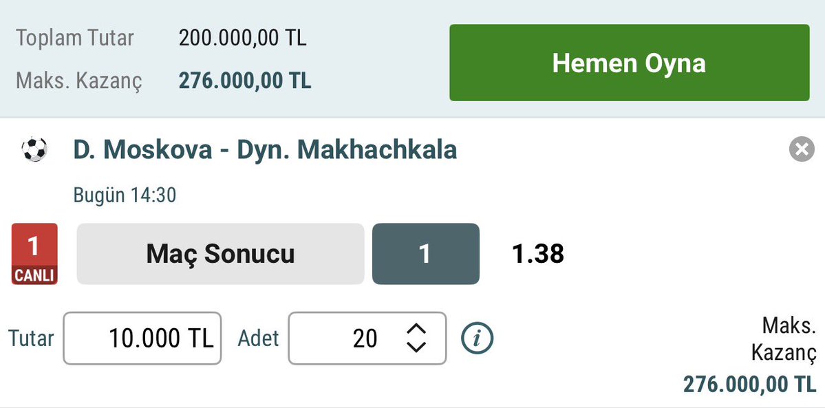 sevketlive's tweet photo. 🇷🇺 14:30 

Maçın başlamasına 10 dakika var

Eminim güveniyorum. https://t.co/rh8ygwBM4u