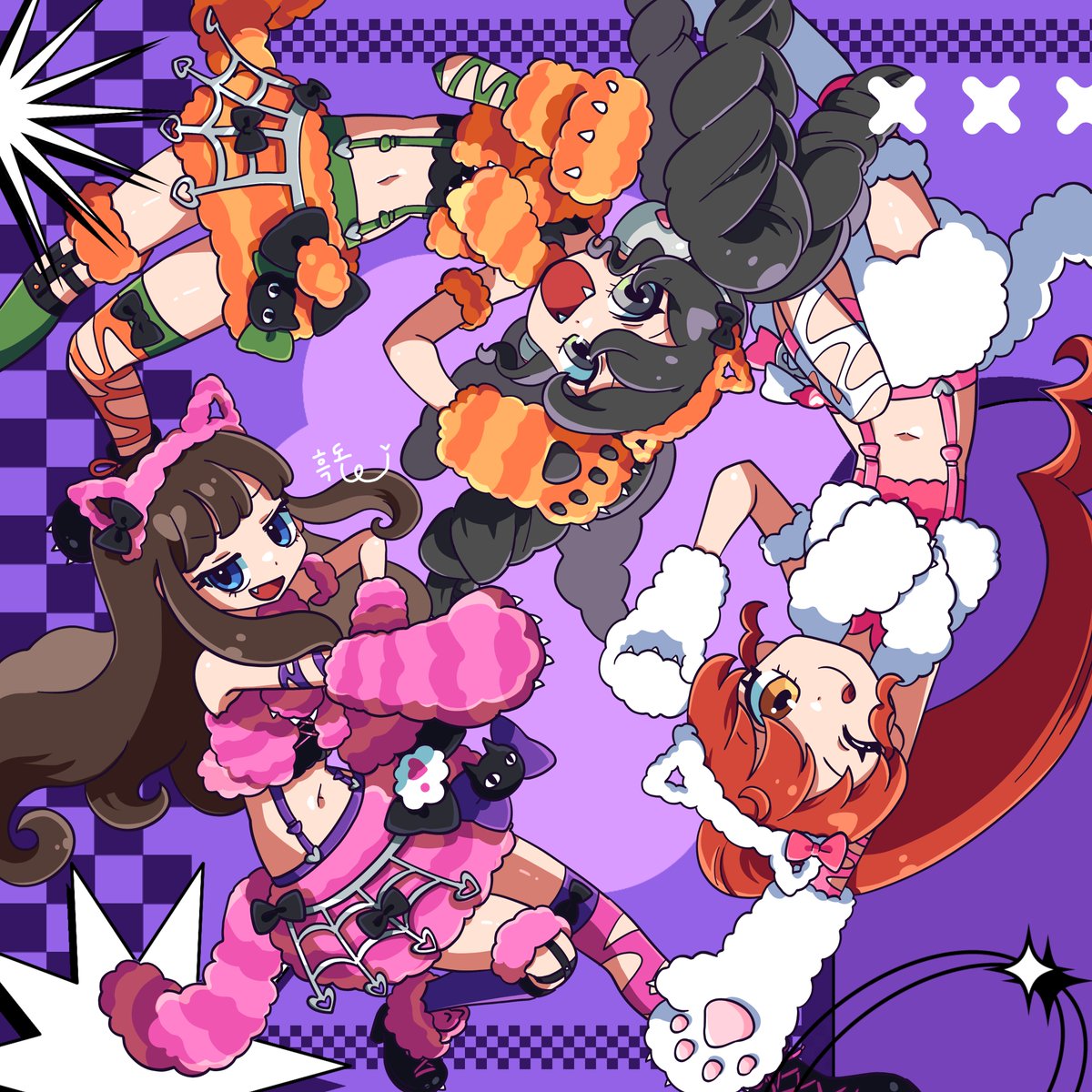 pig_pripara's tweet photo. 하루 늦은 고양이의 날🐱 https://t.co/smOXHMxGLp