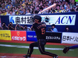 jam7710's tweet photo. 近本ホームランｷﾀ━(ﾟ∀ﾟ)━!!
#阪神タイガース https://t.co/VqEJnBCryY