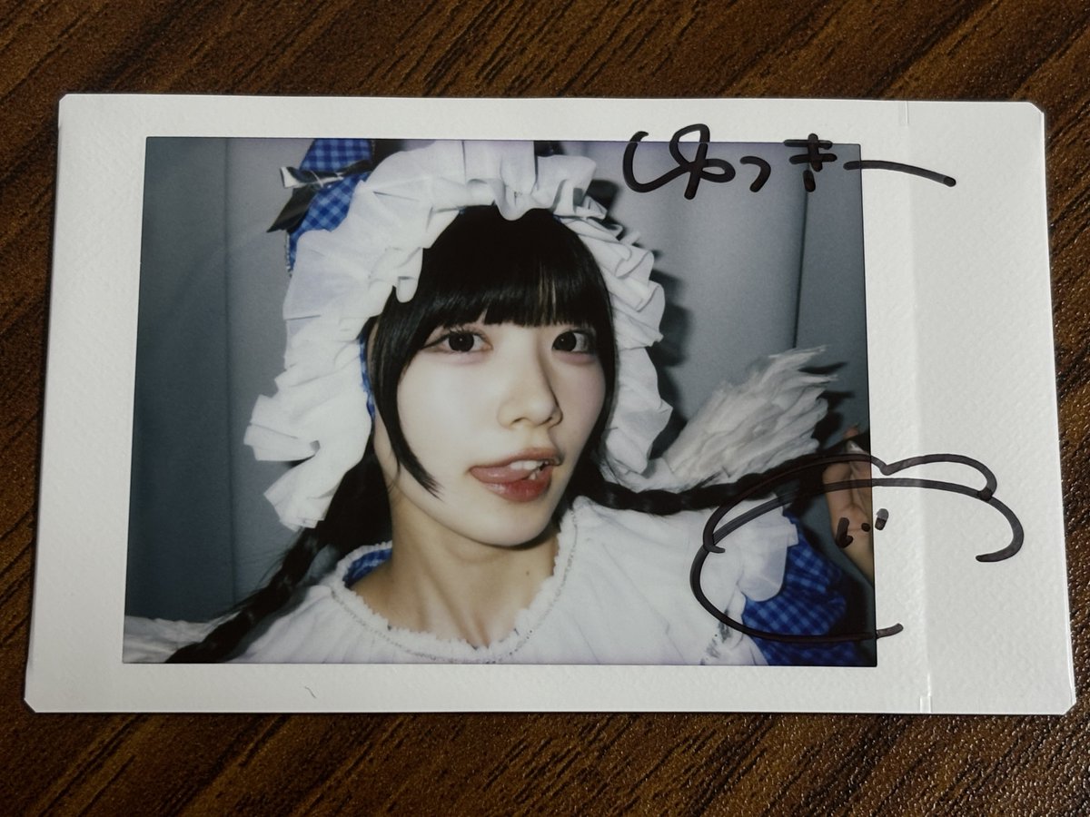 過去一メロいチェキきて悶絶 #奥田彩友
