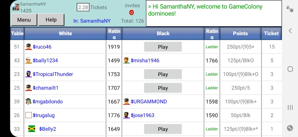 gamecolony's tweet photo. Dominoes Club

Play domino online on your android with hundreds of real domino players using a central internet domino server.

Dominoes Club app offers 3 versions of online dominoes:
1. Five-up
2. Draw
3. Block

Download:
https://t.co/tya5WwWHiI

https://t.co/4zxPIthLjv https://t.co/yCM1AsIGjp