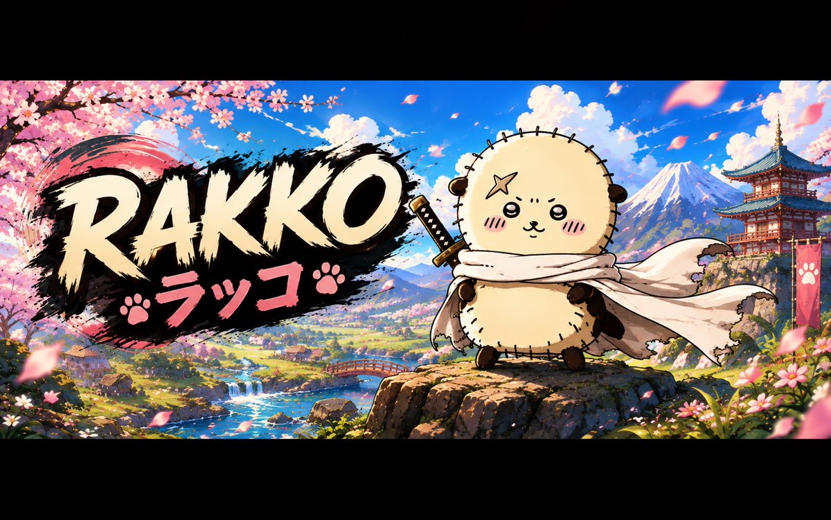 Hanzooo101's tweet photo. @Georgethebull7 Chiikawa is the main character, but real ones know Rakko 🔥

My favorite Chiikawa character and the perfect beta play.

When $CHIIKAWA flies, don’t sleep on $RAKKO 👀🚀 https://t.co/WtYR0qAQRE