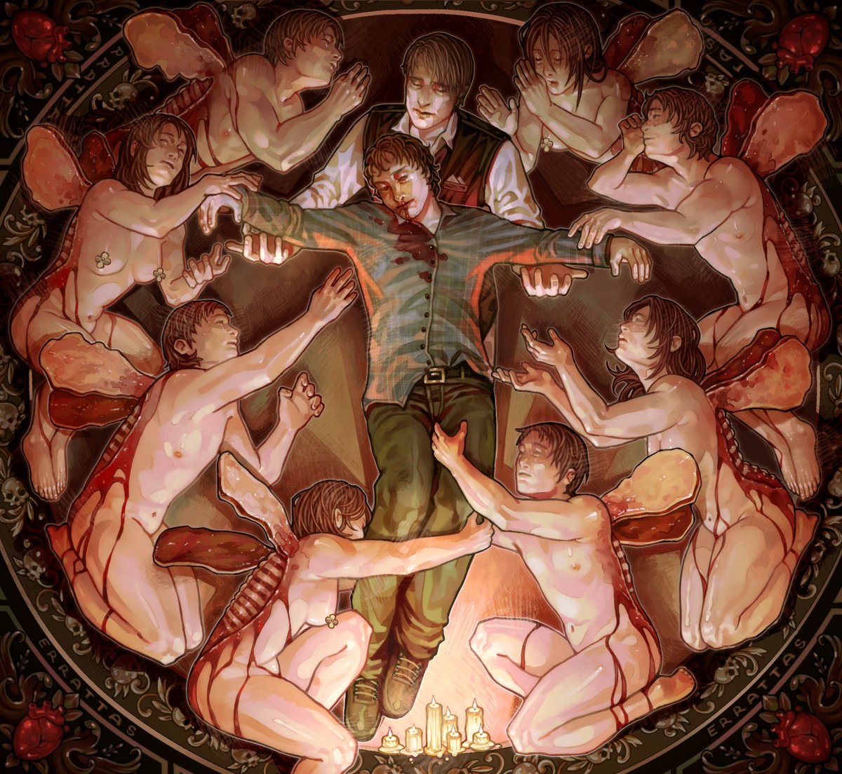 errattas's tweet photo. okay I'm back on twitter 
#art #hannibal https://t.co/xvaLkYwSW1