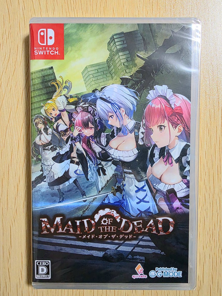 kii_ena's tweet photo. ゲオのセール、欲しい中古のソフトが2本もなかったので、新品のメイドオブザデッドを購入してきました。

レジにいた女性店員さん、パッケージ渡す前は愛想良かったのに、パッケージを見てから目を合わせずよそよそしくなりました。

すごく健全なゲームですよ？☺️ https://t.co/q1zkuSsAF8