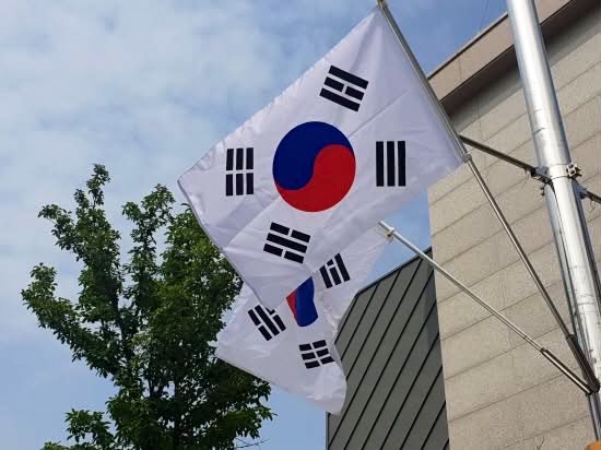 jake__L_'s tweet photo. 태극기가 거꾸로 달려있어서 
뭐라고 하면 극우 라고 하는데 

궁굼하네요.
도대체 왜 그러는건가요? https://t.co/jOzvpwThgR