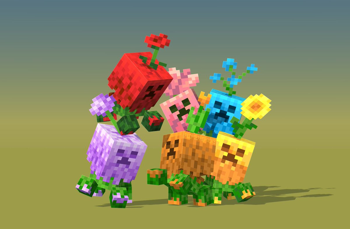 RedPierre01's tweet photo. Floral Creepers in Lightflow!
#blockbench #render #lightflow https://t.co/EJktJCKWEv