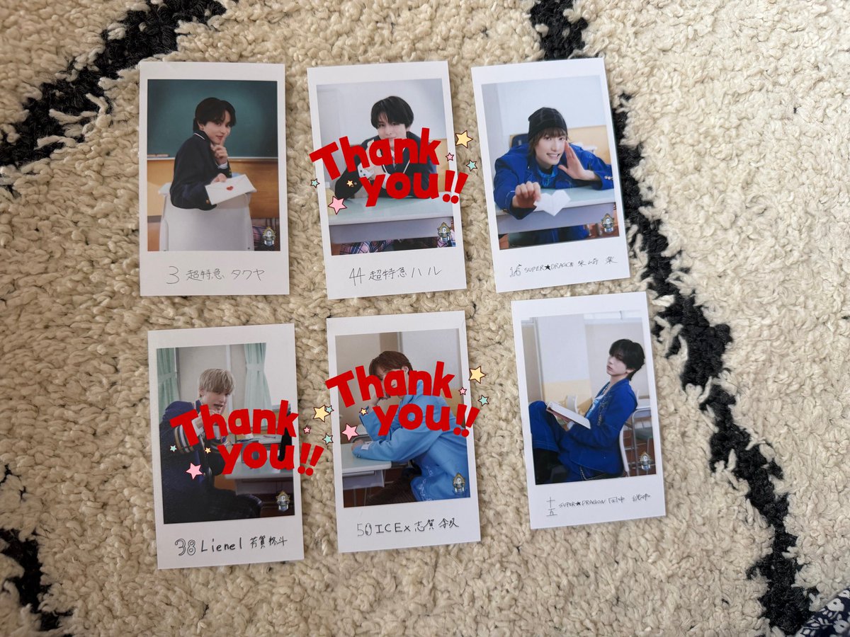zqqtk's tweet photo. EBiDAN THE LIVE 2026 エビライ グッズ ミニフォト 隣の席セット ランダム 交換

【譲】画像参照

【求】塩﨑太智（前後左右）
FUMINORI（前後左右）

※FUMINORIは、特に前を求めており、
塩﨑太智は、特に右を求めております。

郵送交換希望です
お気軽にお声がけください

#EBiDAN交換 https://t.co/D3CloR2PUn