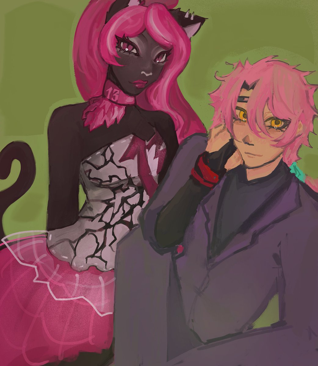Whiskastdmu's tweet photo. they'd be best friends 
#nanbaka #ナンバカ #monsterhigh #nnbk https://t.co/NyVbS2lmWG