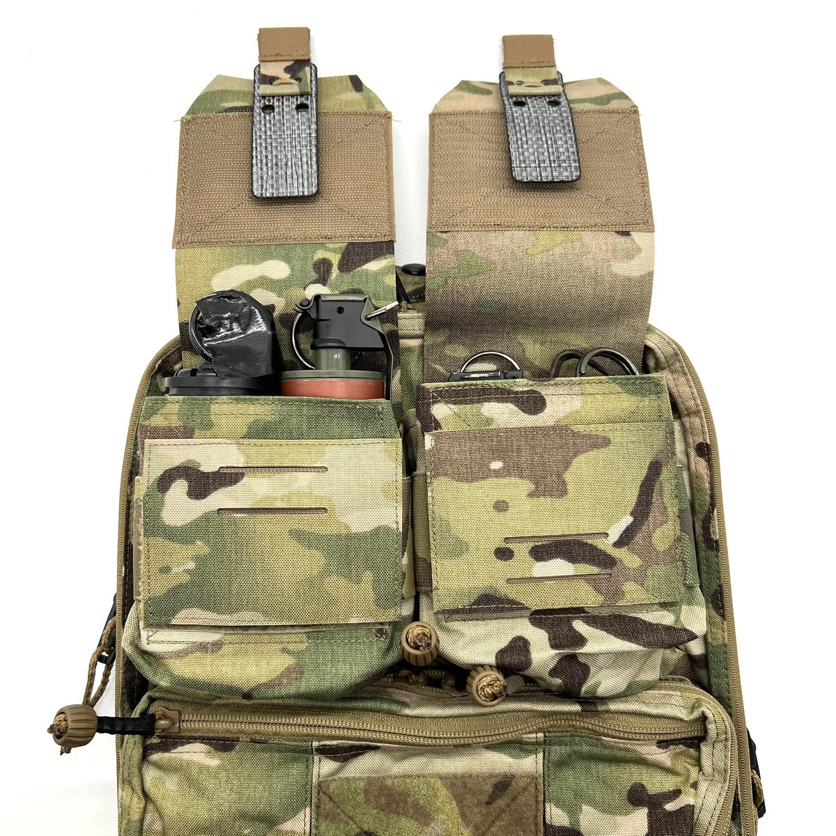 PLATATAC ASAD バックパネル Multicam プレートキャリア用バックパネル