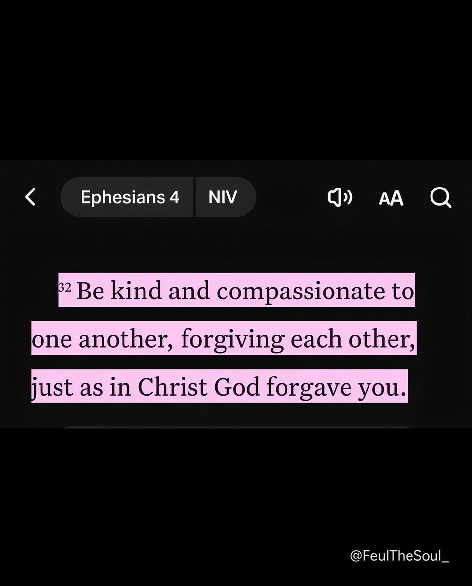 FuelTheSoul_'s tweet photo. Ephesians 4:32 https://t.co/FmQgE91ME3