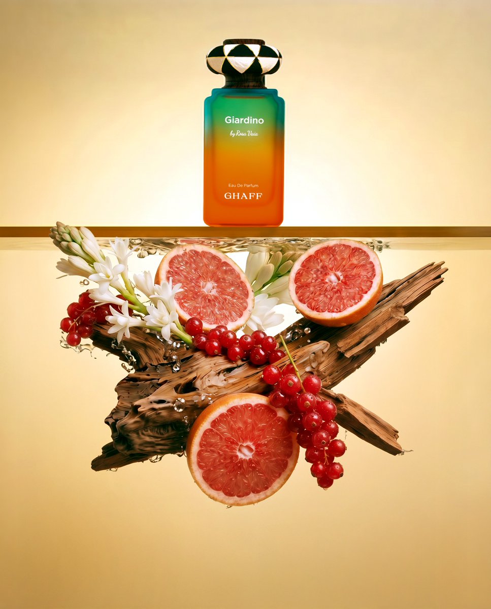 Ghaff_UAE's tweet photo. Meet Giardino.
An expression of vibrant contrast, where radiant citrus meets refined florals, aromatic herbs, and the warmth of amber woods.
Created by Rosa Vaia, Giardino is crafted for those who embrace individuality with effortless elegance.

تعرّفوا إلى جياردينو.

تجسيدٌ للتوازن بين الحيوية والرقي، حيث تلتقي نفحات الحمضيات المشرقة بالأزهار الراقية، والأعشاب العطرية، ودفء الأخشاب والعنبر.

ابتكرته روزا ڤايا ليكون خيارًا لمن يقدّر التميّز ويعبّر عن حضوره بأناقةٍ فريدة.
اكتشفوا جياردينو.

#GHAFF #behindthetree #ghaffperfumes #giardino