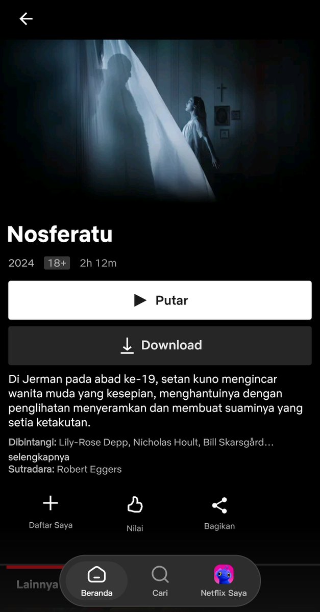 cilembunyu's tweet photo. Film serem ini masuk Netflix https://t.co/612uczvZVV