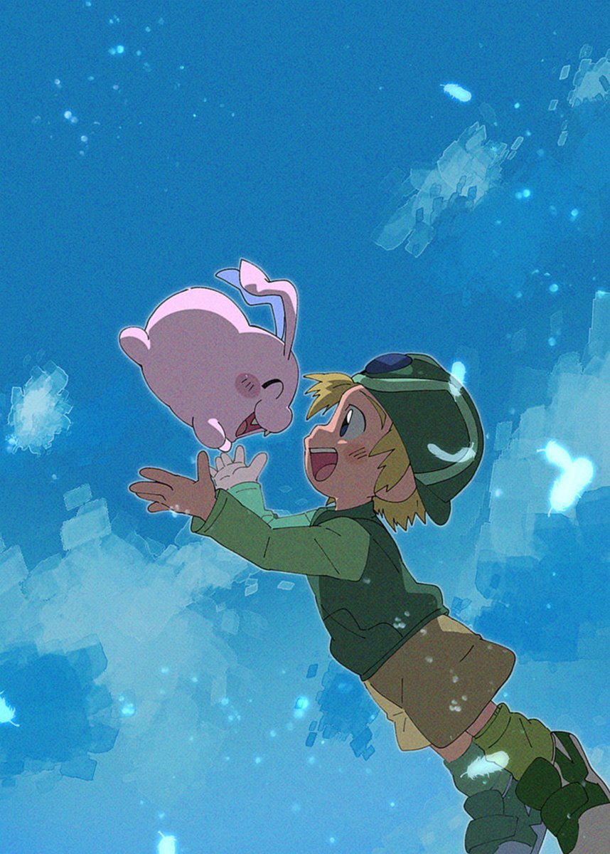 kyuu_may_'s tweet photo. タケルとトコモン https://t.co/w8B5xqfc96