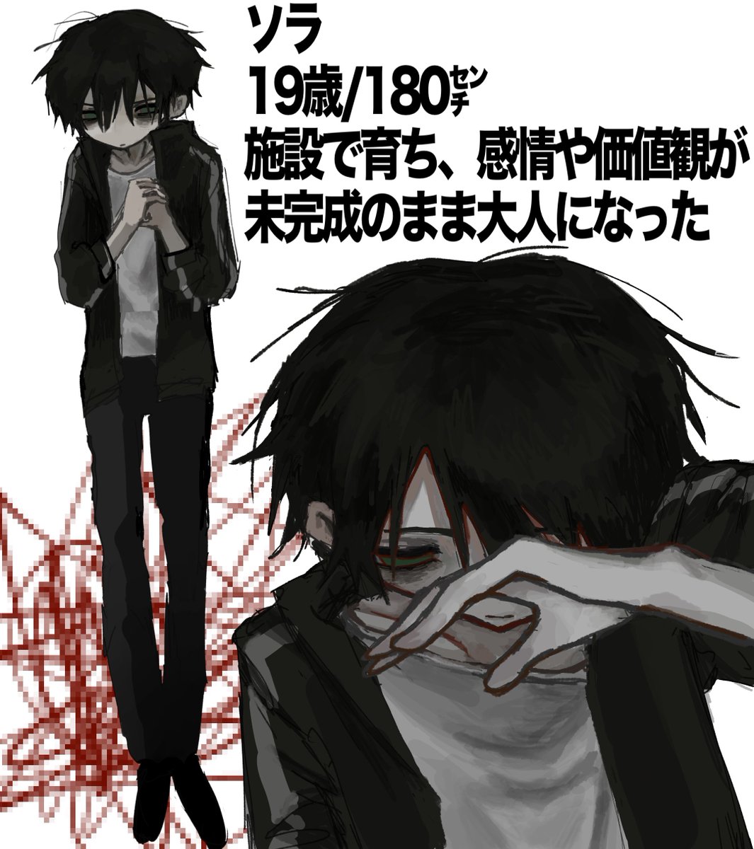puri_purida's tweet photo. 創作設定
#創作 #OCㅤㅤ https://t.co/g41gIo5wpI