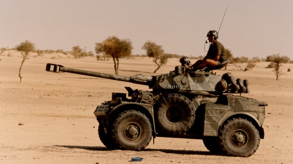 TheatrumBelli's tweet photo. 9 août 1983 : François #Mitterrand décide le déclenchement de l’opération #MANTA (#Tchad).
---
La #France n’avait plus projeté un tel volume de forces depuis Suez, et l’opération met à nu des faiblesses que 15 mois de présence ne feront que confirmer.

Le Tchad se situe à environ 4 500 km de la France en vol direct. Mais l’itinéraire direct est fermé : le survol de la #Libye est exclu, et plusieurs pays d’Afrique du Nord refusent le passage. Les avions contournent, soit par l’ouest (un trajet qui porte la distance à près de 10 000 km), soit par l’est, via la Crète, l’Égypte et la vallée du Nil avant de bifurquer plein ouest. Un acheminement aérien vers N’Djamena demande ainsi 24 heures. La voie de surface, par Douala puis la route, prend de 30 à 50 jours.

Le pays lui-même n’offre aucune facilité. Enclavé, sans façade maritime, sans débouché fluvial ni voie ferrée, long de 1 700 km et large de 1 000, il dépend d’un réseau de pistes rudimentaires. N’Djamena possède le seul aéroport international et le seul terrain capable d’accueillir des avions de combat ; ailleurs, des pistes sommaires permettent l’exploitation des Transall, sauf pendant la saison des pluies.
---
Lire la suite : https://t.co/gEHrjdD6mp