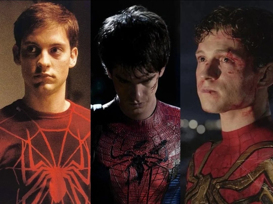 movieshows001's tweet photo. Tobey, Andrew and Tom are all great Spider-Men, but who was actually the best-written character? https://t.co/iDdamExa3U