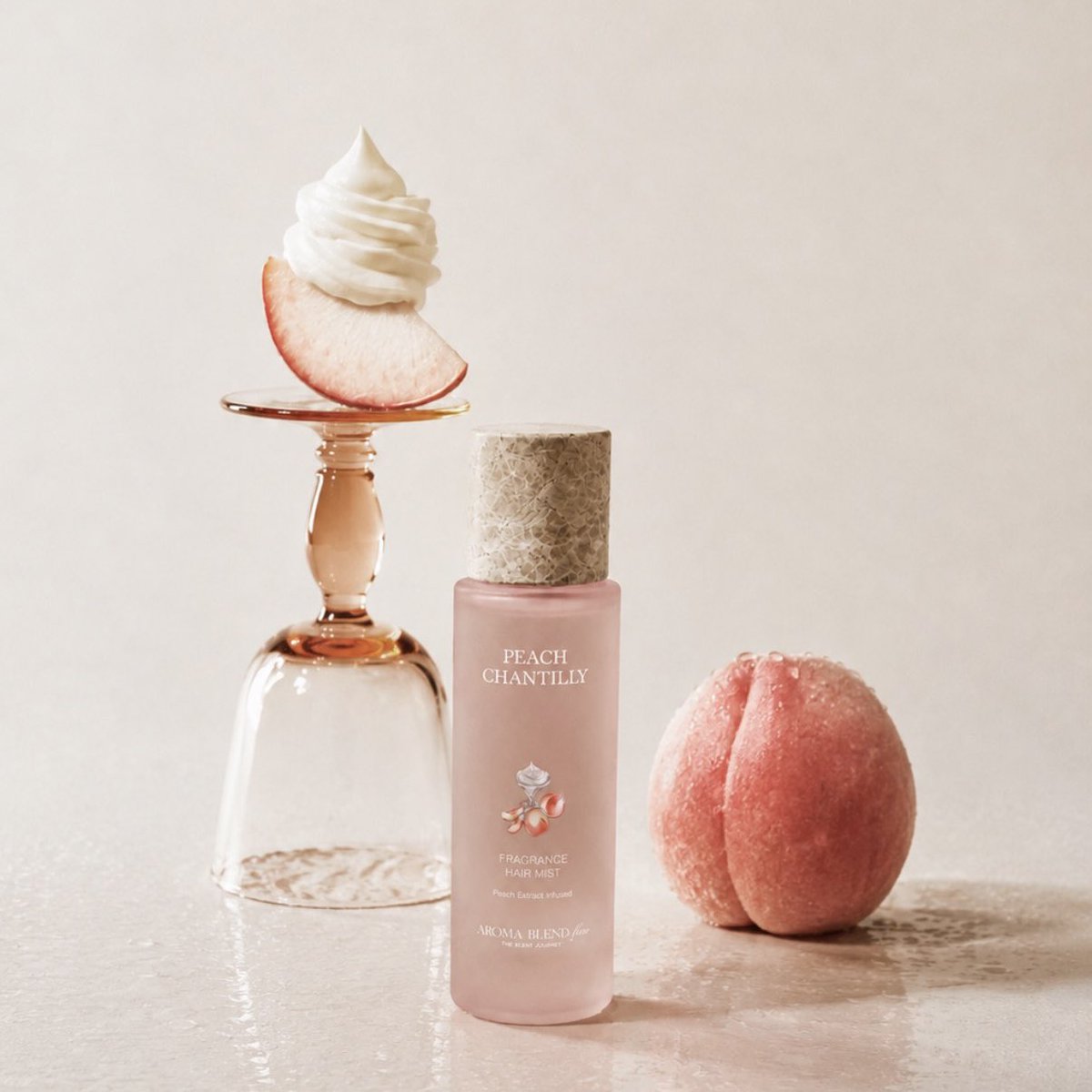 AROMA BLEND bar PEACH CHANTILLY MILK JUG