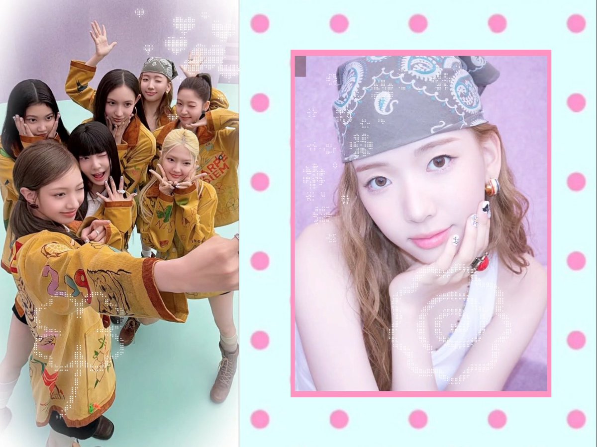 eIenab's tweet photo. “알려줄게 𝗍𝗁𝗂𝗌 𝗁𝗈𝗐 𝗐𝖾 𝖻𝖾𝗌𝗍𝗂𝖾-𝗍𝗎𝖽𝖾!” .. ❤︎⁠ have you seen the GRLS dancing around gracefully ?! tuide's very first music video is out now ★___★ https://t.co/9w40QQBvbh
