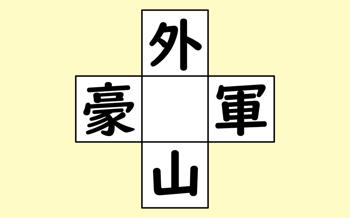 raioneck's tweet photo. 朝の脳トレ漢字穴埋め問題、86問目。
月曜日、少しだけ頭の体操を。
#脳トレ
#漢字穴埋め https://t.co/NRiCNVpO0E