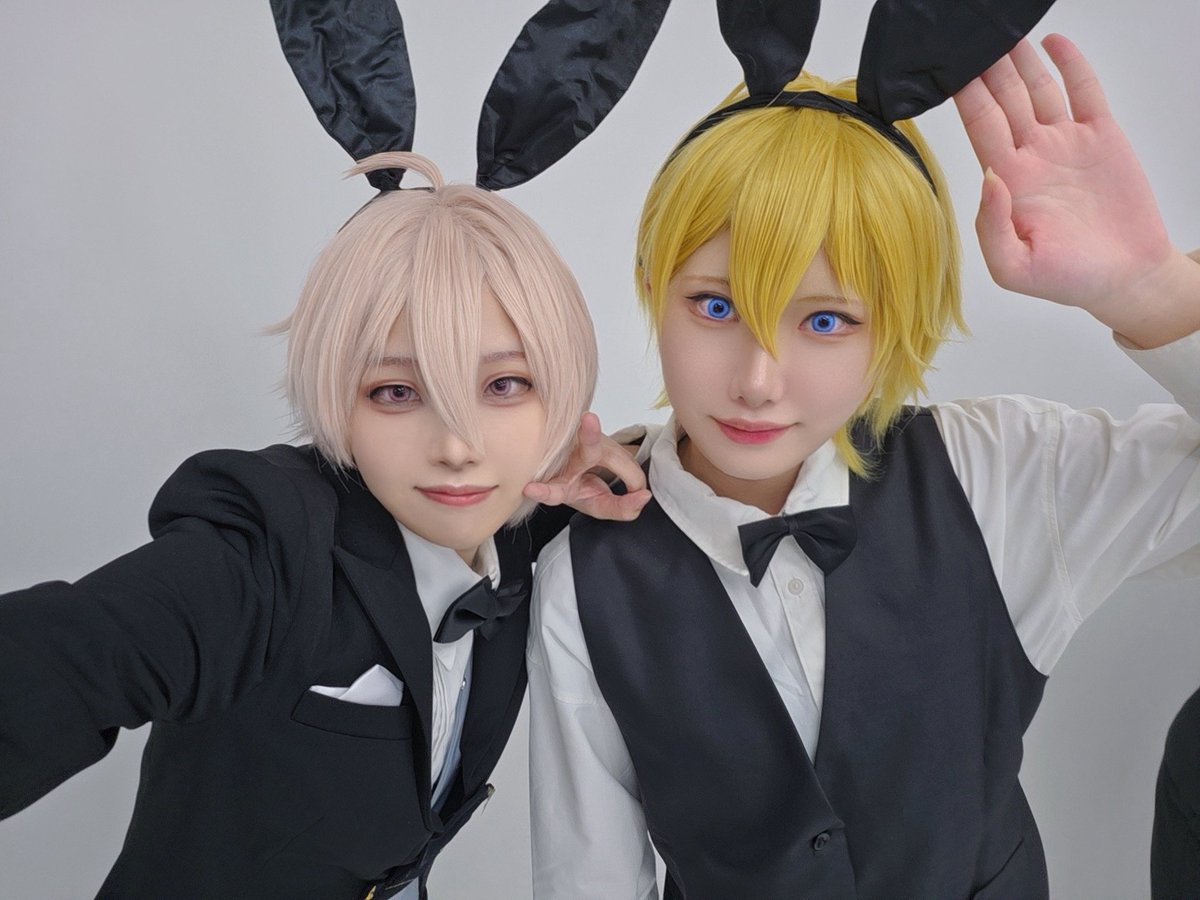 anmoti_motimoti's tweet photo. ※コスプレ
終わったよー！楽しかった！！
#真夏のバニーディーラー併せ0809 https://t.co/4uFzQpryOs