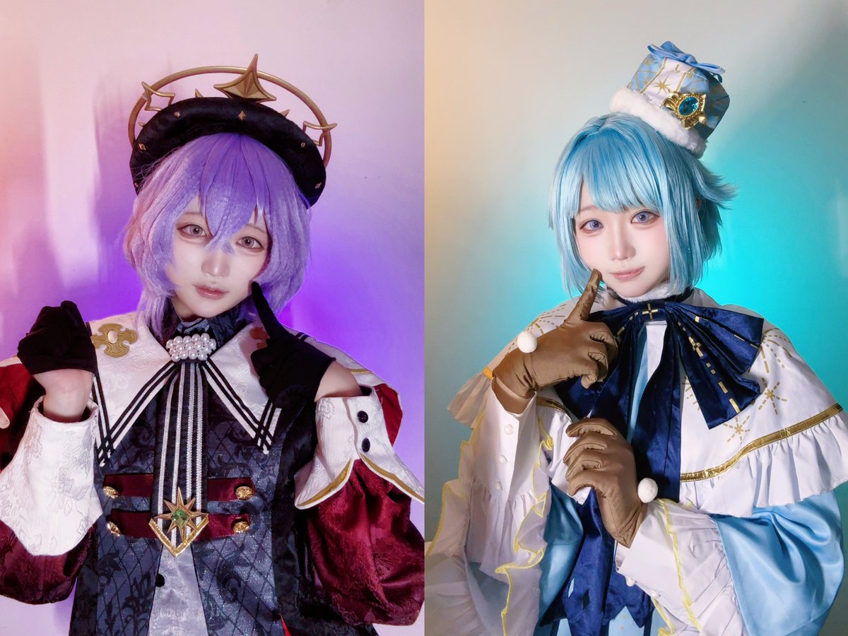leiiii_0331's tweet photo. enst 🩵💜 cos

「「どっちがいい？♡」」 https://t.co/BPtywmzw6Z