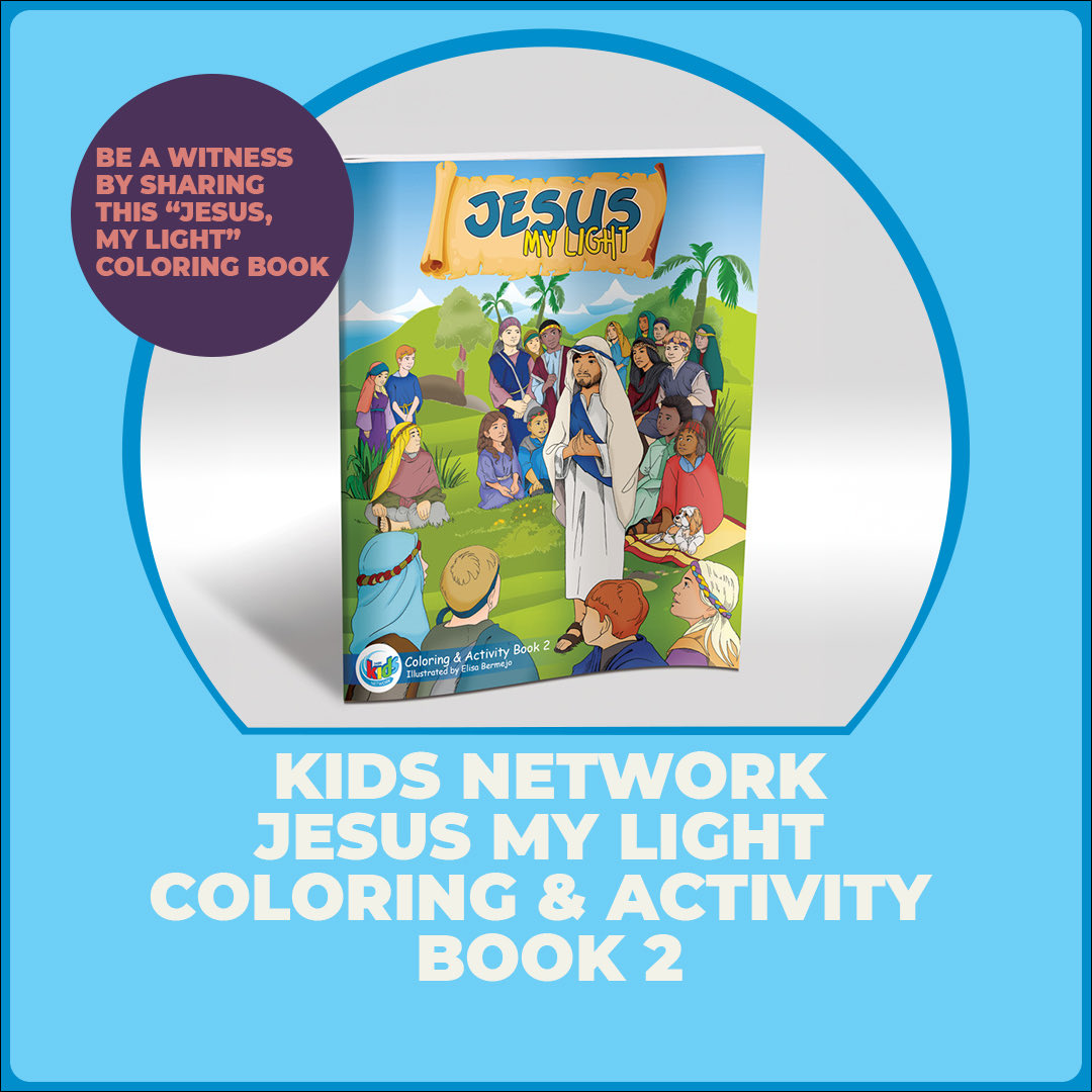 3ABNKidsNetwork's tweet photo. https://t.co/5Dc91u0BFA | Be a witness by sharing this “Jesus, My Light” coloring &amp; activity book with kids in your community. This book encourages growth in their love for Jesus while they learn about His character.
Proceeds benefit 3ABN Kids Network https://t.co/686lP9z4QI