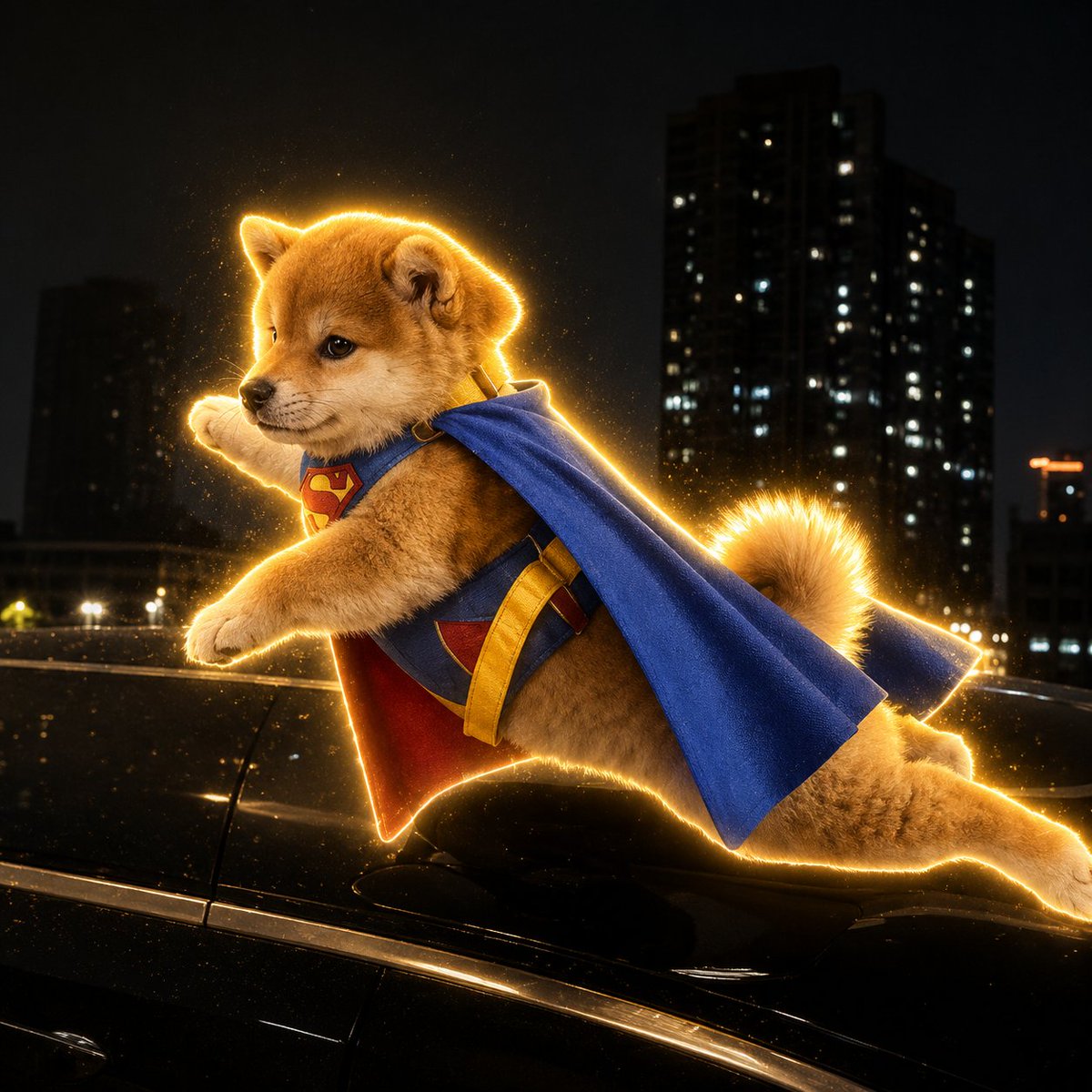 kevthedevfun's tweet photo. The better way to describe this dog is "inuman"

This dog is being loved all over Asia for posing like Superman

It reminds me of the voguecat that went viral

This dog can be the super runner on pumpfun

He can save everyone

$Inuman

https://t.co/WwouYXT9qQ https://t.co/vVLyMyBvRo