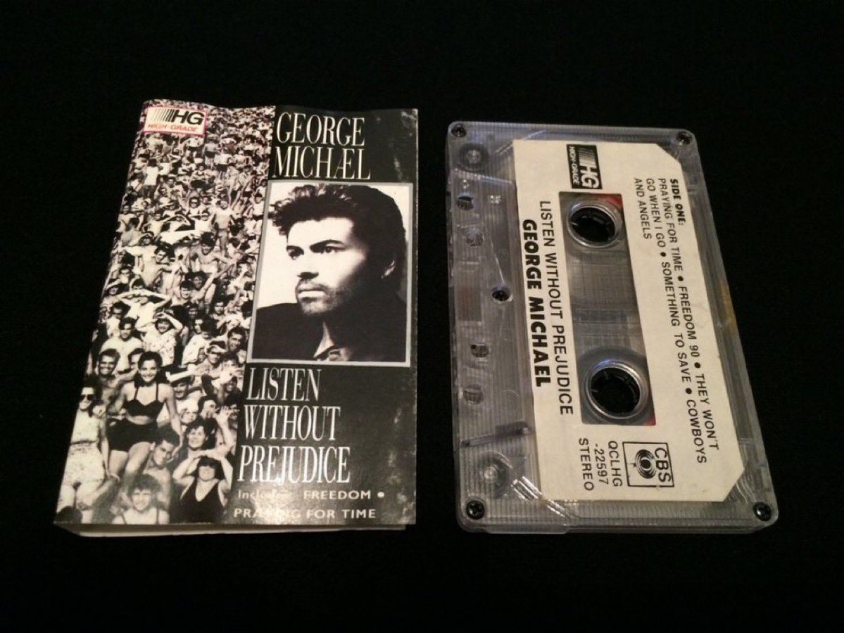 Alex__Perry's tweet photo. George Michael,Listen Without Prejudice,1990,rare Philippines cassette. Exclusive artwork. https://t.co/PqhiaCu7Gy