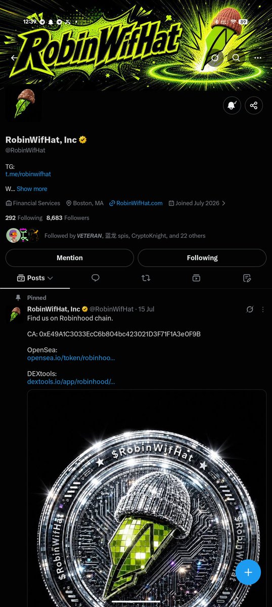 MaurizYoung's tweet photo. @RobinWifHat @crypto_czar_eth 0x1e5d152c2c92bc2484f95207342a554e76e6b342 https://t.co/PJE4vNd26P