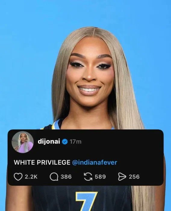 Ghostofcynthia's tweet photo. Imagine being this low IQ and fucking retarded. 

Nice attempt to look White with that horsehair blonde weave bitch, you’re literally trying to look like the people you despise.

Peak mental illness. @DijonaiVictoria https://t.co/EQxAVBRJ5g