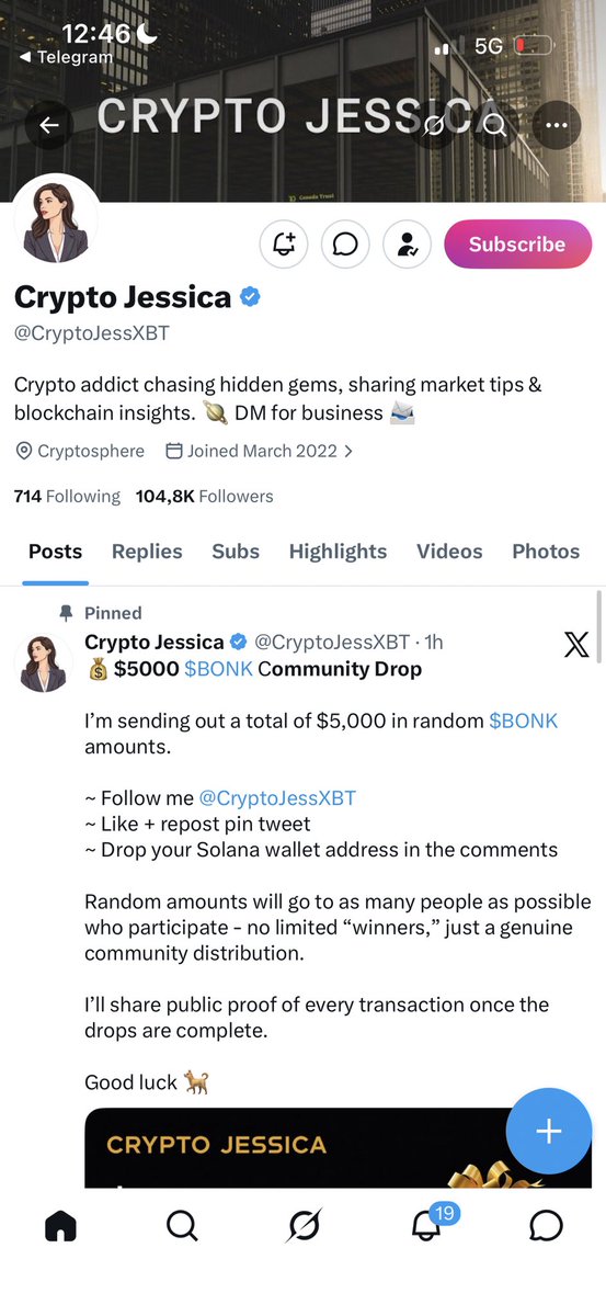 mikamalian's tweet photo. @CryptoJessXBT @bonk_inu C4EcFeuLxP9RT2G57L6NsyG8Yo2R2X7kTuyA7Rx5s2Lb https://t.co/tNdHRB3UbS
