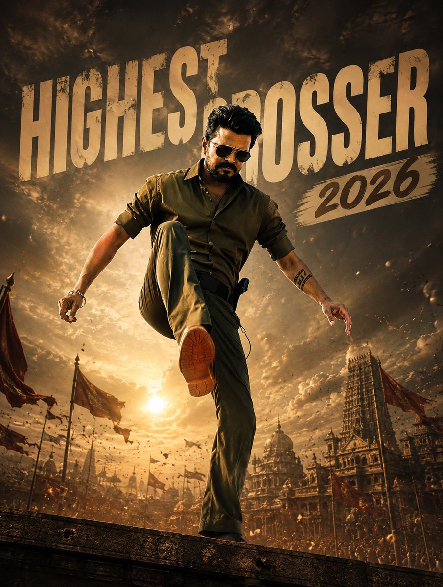 KVFC_Official's tweet photo. Highest Grosser of 2026 - Kollywood .

#JanaNayagan || @actorvijay https://t.co/pgpJH2qaMw