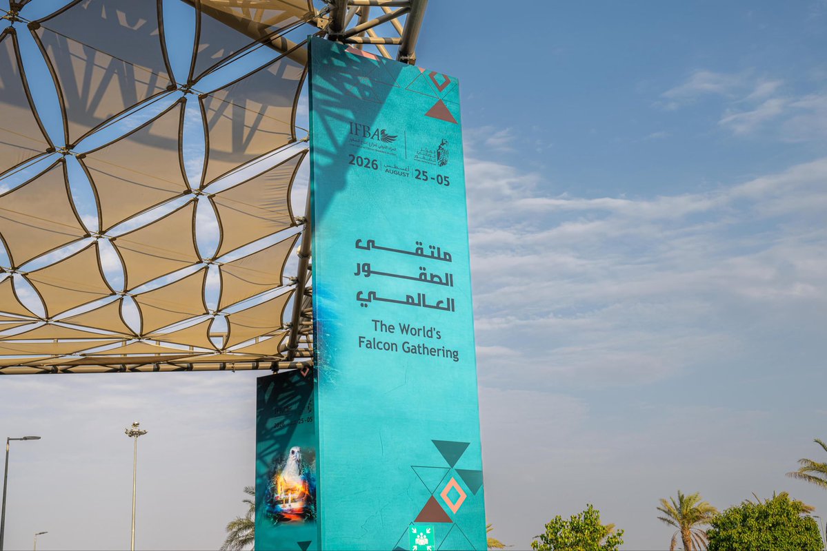 reccksa's tweet photo. خلف كل صقر معرفة، خبرة، وعناية تمتد لسنوات
ملتقى الصقور العالمي يفتح مساحة للتعلّم، تبادل الخبرات، والتعرّف على تفاصيل عالم الصقارة عن قرب

Behind every falcon is years of knowledge, expertise, and care
The World’s Falcon Gathering creates a space for learning, exchanging experience, and discovering the world of falconry up close

#مركز_الرياض_للمعارض_والمؤتمرات #ملتقى_الصقور_العالمي #RECC #FalconGathering #RiyadhEvents