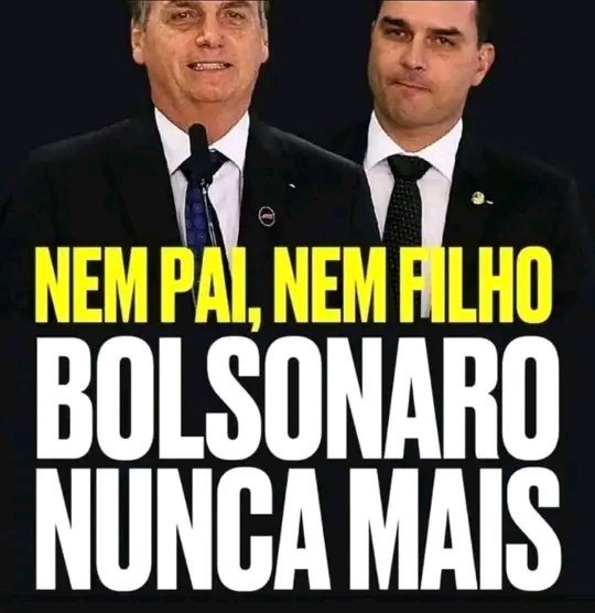 CarlosR55288048's tweet photo. DIZER NÃO A FAMILIA BOLSONARO,É DIZER SIM PARA UM BRASIL MELHOR. https://t.co/QXQn5ok5hi