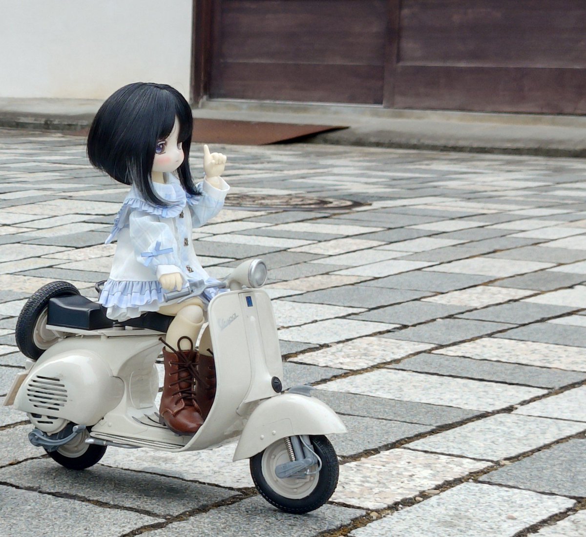 youknow_doll's tweet photo. 🐧🛵🐟️🏮
#Tinyfoxバイク部 https://t.co/VpUbomfSuN