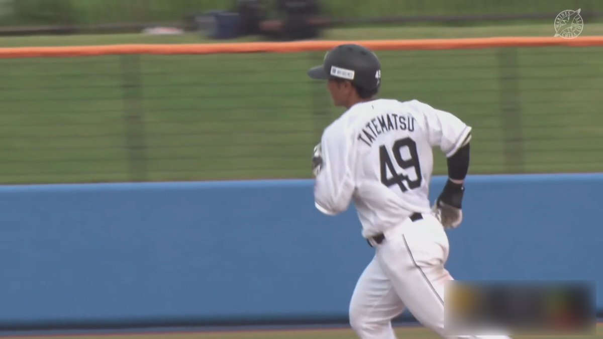 PacificleagueTV's tweet photo. ／
ファーム試合ハイライト
千葉ロッテ🆚巨人
＼

千葉ロッテが接戦を制す‼️
立松由宇選手は4号ソロを含む3安打2打点の活躍🔥

👇ハイライト動画はこちら
https://t.co/LhIzVdYls3

#chibalotte #立松由宇 #パ・リーグインサイト https://t.co/60KcEAfL6P