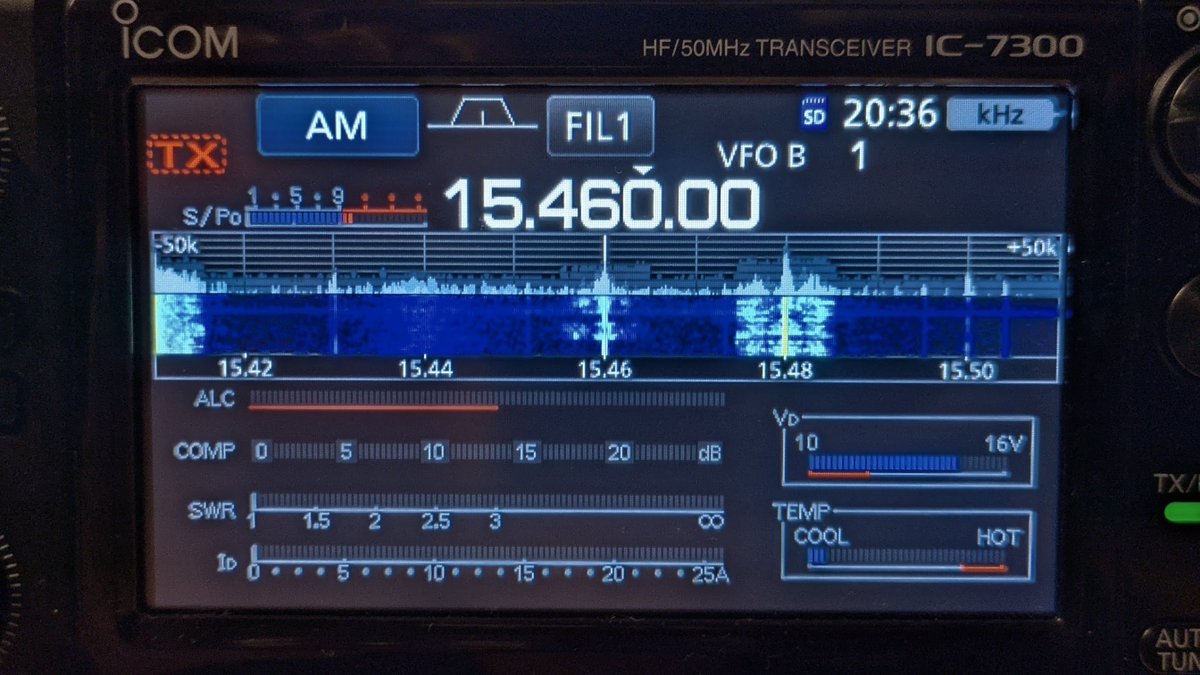 JJ1FGG's tweet photo. フレンドシップラジオ、無事定時乗車できました！先週は聞けなかったので、久々にまったり聞いています。
#friendshipradio #KTWR #フレンドシップラジオ #BCL #短波放送 https://t.co/q3ZFdK01Qf
