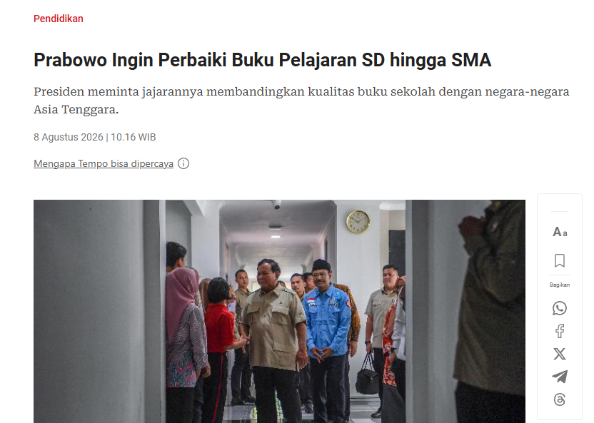 SoundOfYogi's tweet photo. Gue YAKIN 2 berita ini gak ada hubungannya

Wong yang sebelah kanan itu berita satu tahun yang lalu..

Ye kan? https://t.co/o3miO8s4Sy